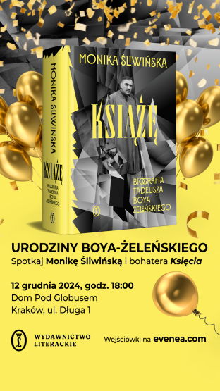 150. urodziny Boya-Żeleńskiego w Wydawnictwie Literackim!