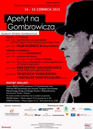 Apetyt na Gombrowicza!