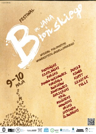 Festiwal im. Jana Błońskiego w maju w Krakowie