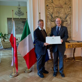 Jarosław Mikołajewski z Orderem Gwiazdy Włoch!