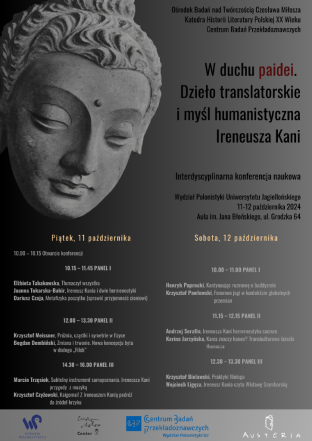 Konferencja naukowa poświęcona dorobkowi Ireneusza Kani
