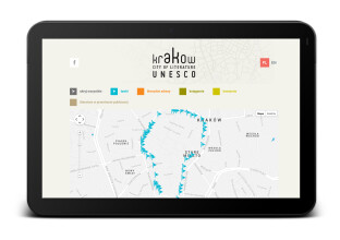 Literackie ławki w Krakowie