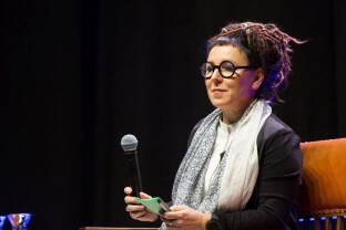 Olga Tokarczuk we Wrocławiu [ZDJĘCIA]