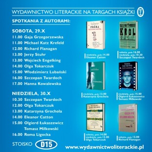 Wydawnictwo Literackie na Targach Książki w Krakowie