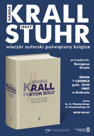 Hanna Krall w Krakowie!