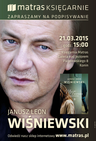Janusz L. Wiśniewski w Koninie