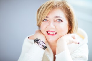 Liliana Hermetz w Pałacu Potockich