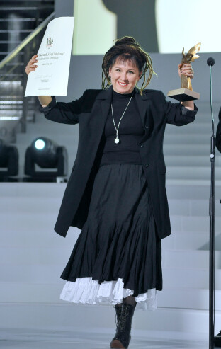 Olga Tokarczuk na Festiwalu Conrada