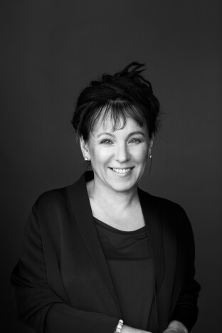 Olga Tokarczuk w Warszawie