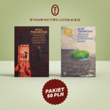 Okładka książki: Prowadź swój pług przez kości umarłych + Profesor Andrews w Warszawie. Wyspa